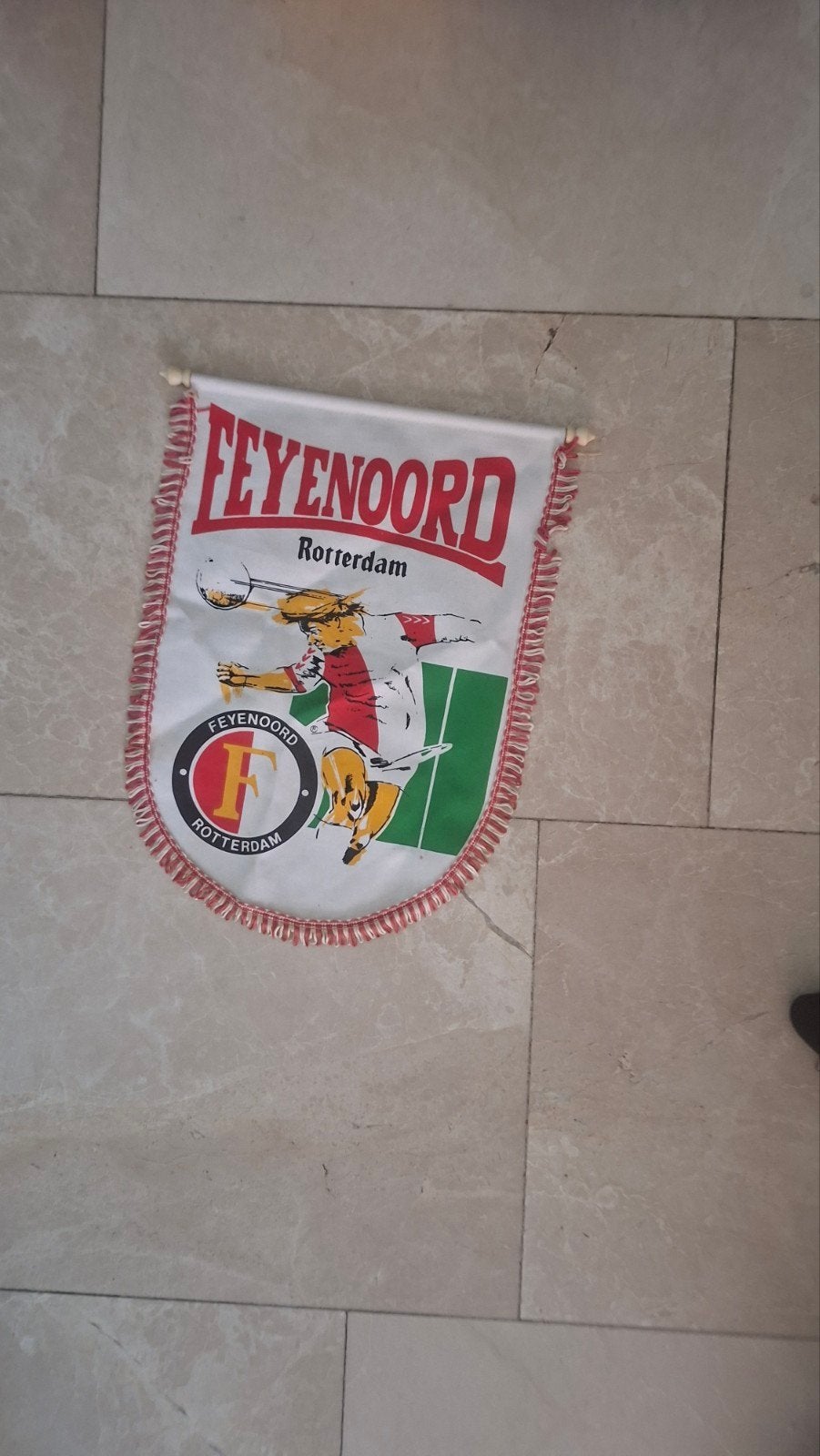 Feyenoord vaan, Ophalen of Verzenden, Zo goed als nieuw, Feyenoord, Vaantje of Sjaal