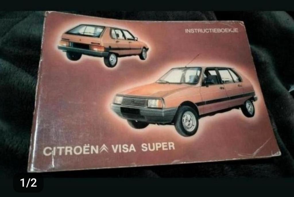 CITROEN VISA SUPER HANDLEIDING NEDERLANDSTALIG, Auto diversen, Handleidingen en Instructieboekjes, Ophalen of Verzenden