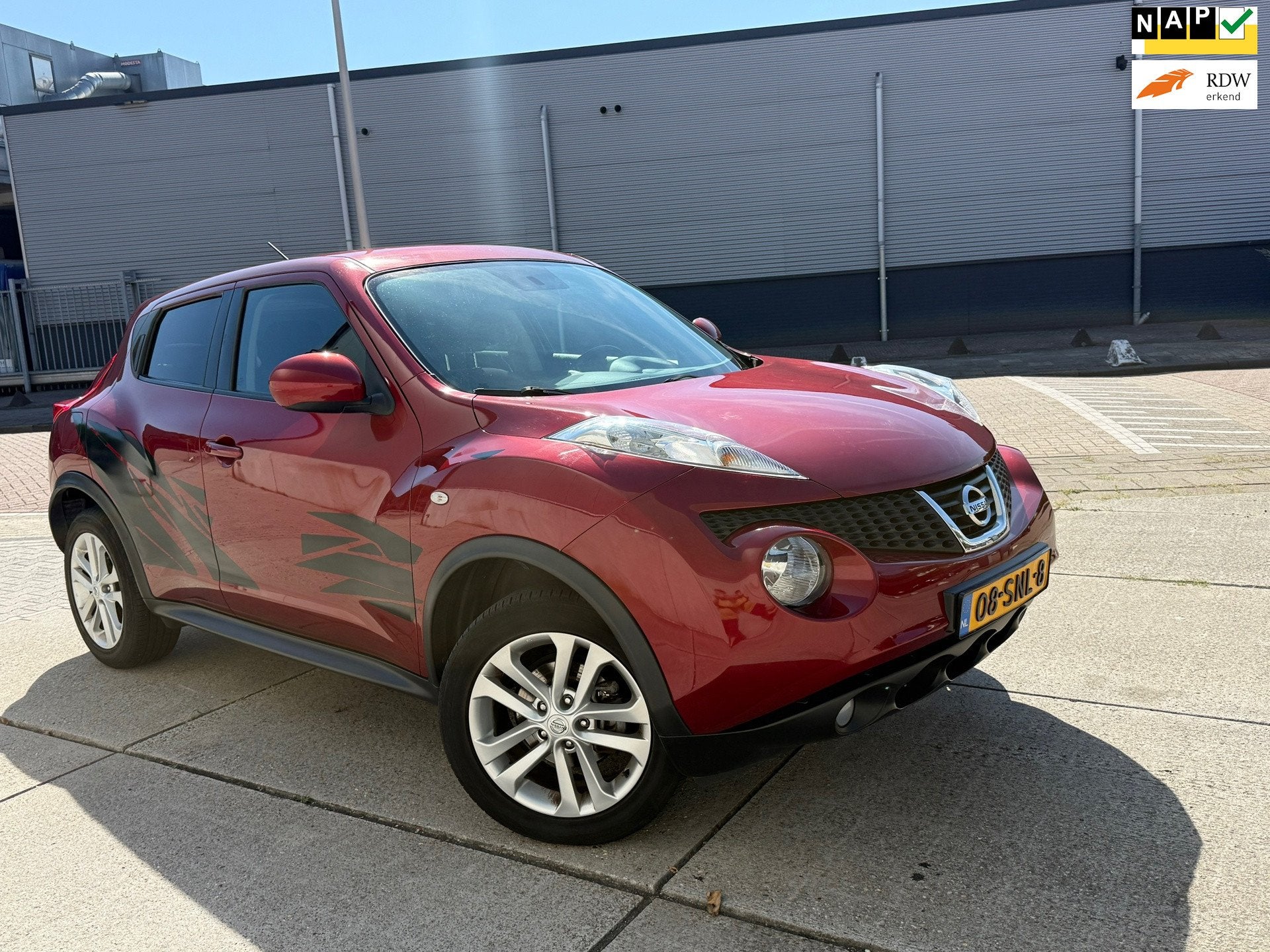 Nissan Juke 1.6 Acenta Eco CLIMA NEW APK 5DR, Voorwielaandrijving, 1250 kg, 4 cilinders, 49 €/maand