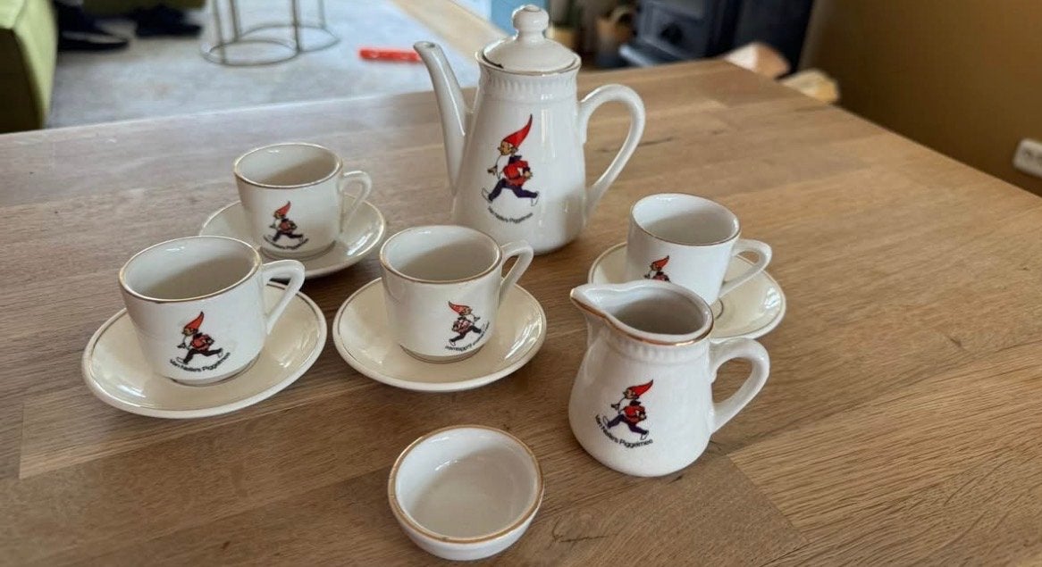 Antiek Van Nelle's Piggelmee Kinderservies, Ophalen of Verzenden