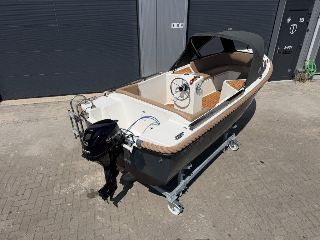 Nette SilverYacht 495 Sloep 2022 incl. Tohatsu 9.8PK 4-takt, Overige merken, Silveryacht 495, 5 m, Kabelaring