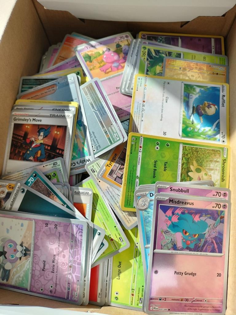 Bulk Pokémon kaarten, Ophalen of Verzenden, Gebruikt, Meerdere kaarten, Foil