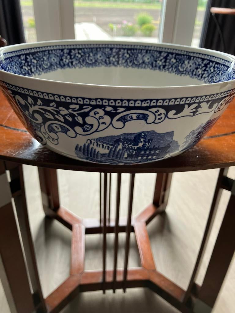 Petrus Regout Old England saladeschaal, Ophalen of Verzenden
