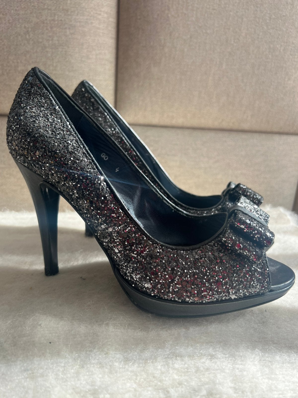 Nina Fiarucci mooie hakken/ maat 37, Verzenden, Zwart, Nieuw, Schoenen met hoge hakken