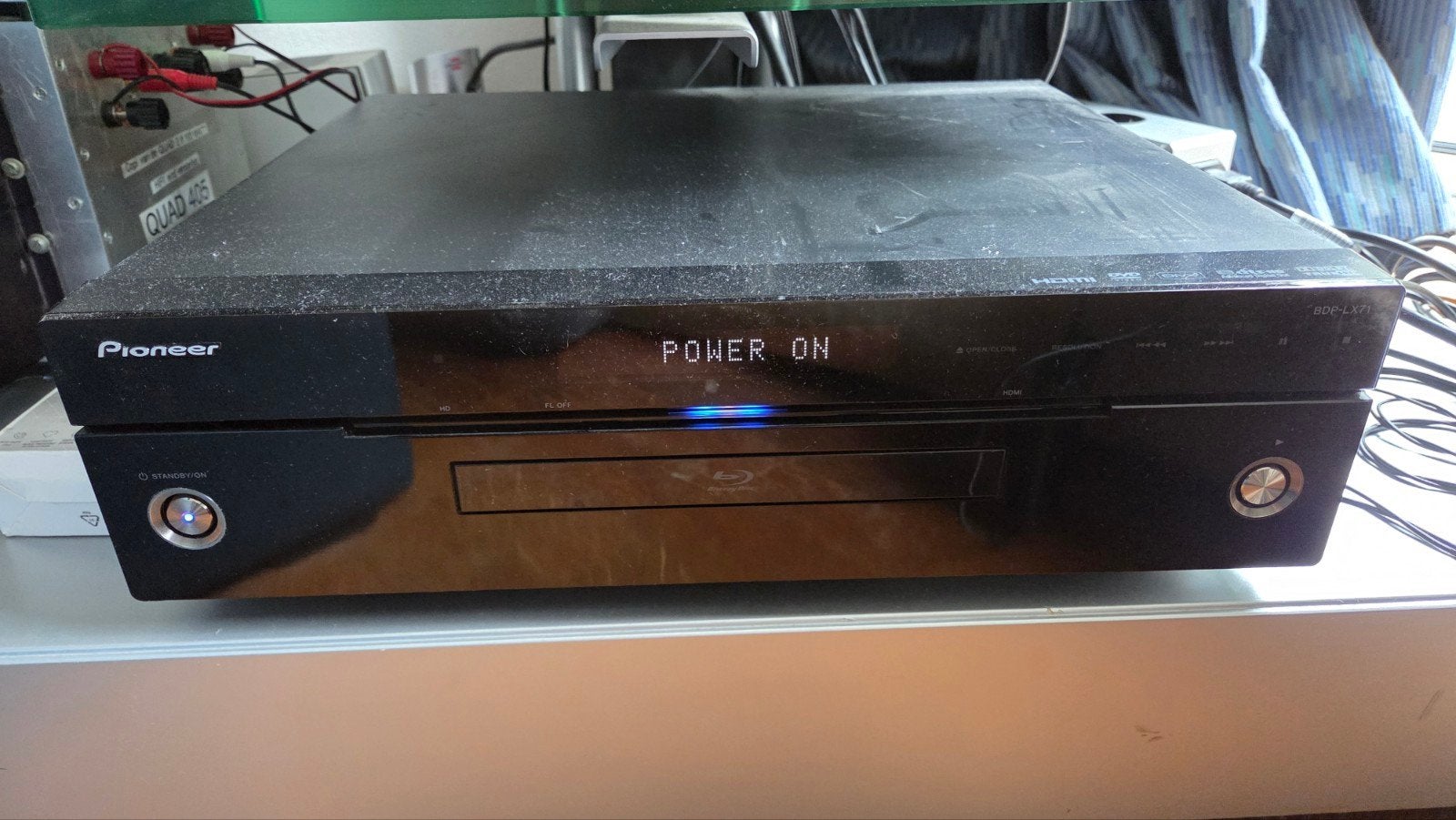 Pioneer hi end Blu-Ray DVD speler defect, Audio, Tv en Foto, Ophalen, Niet werkend, Dvd-speler, Pioneer