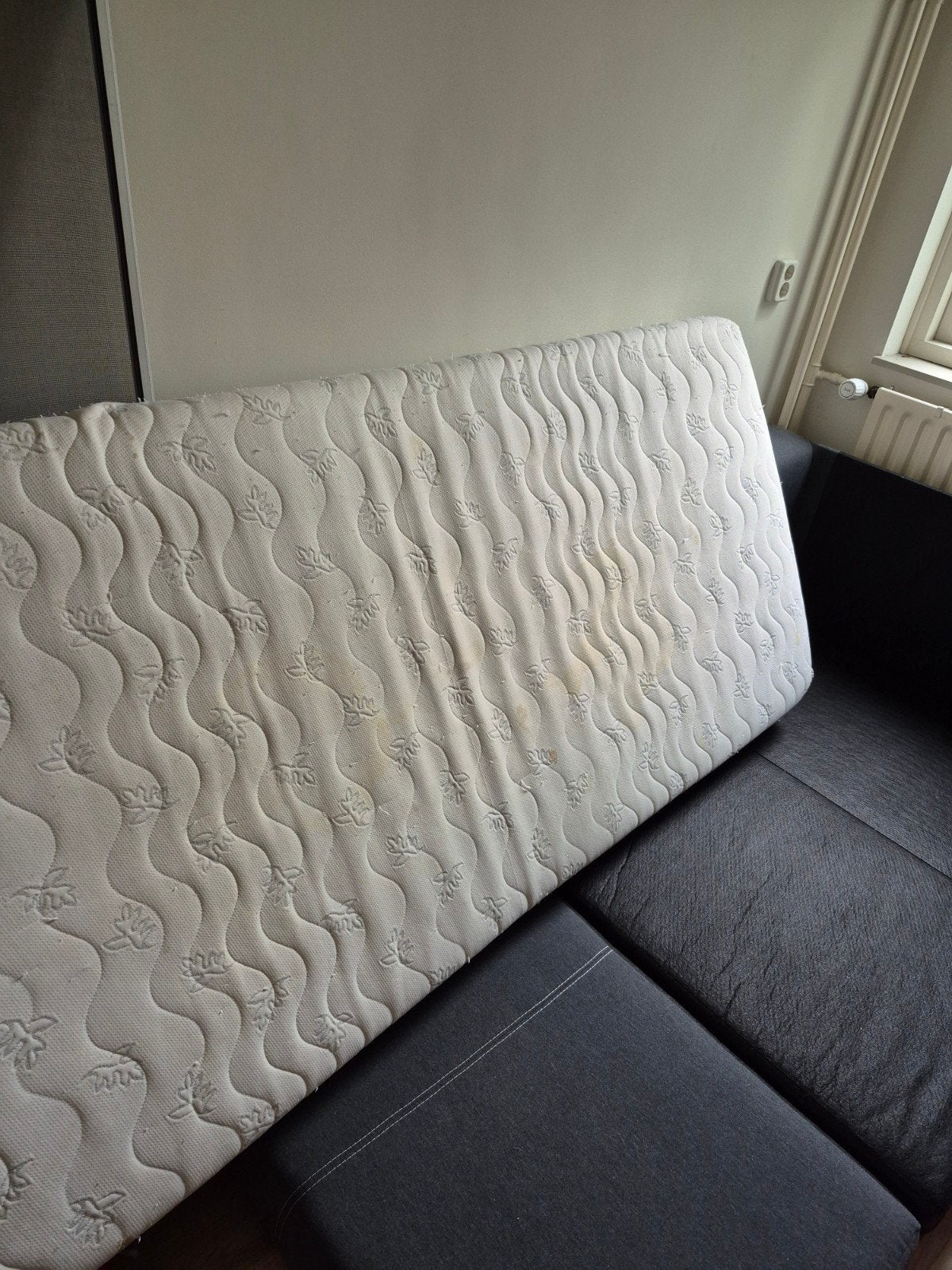 Gratis matras 90x200cm gebruikt, Ophalen, Gebruikt, 90 cm, Eenpersoons