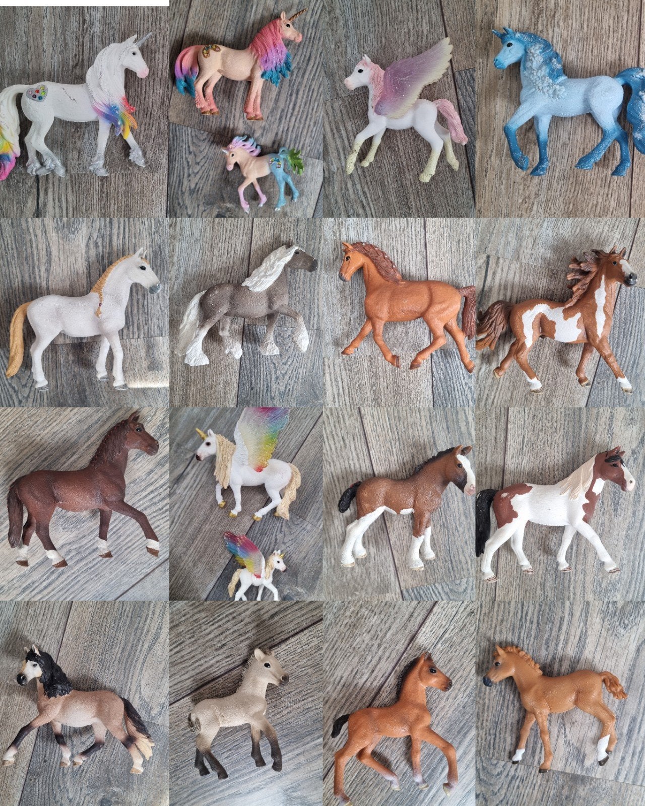 Diverse Schleich paarden, pony's en veulentjes, Ophalen, Gebruikt, Jongen of Meisje