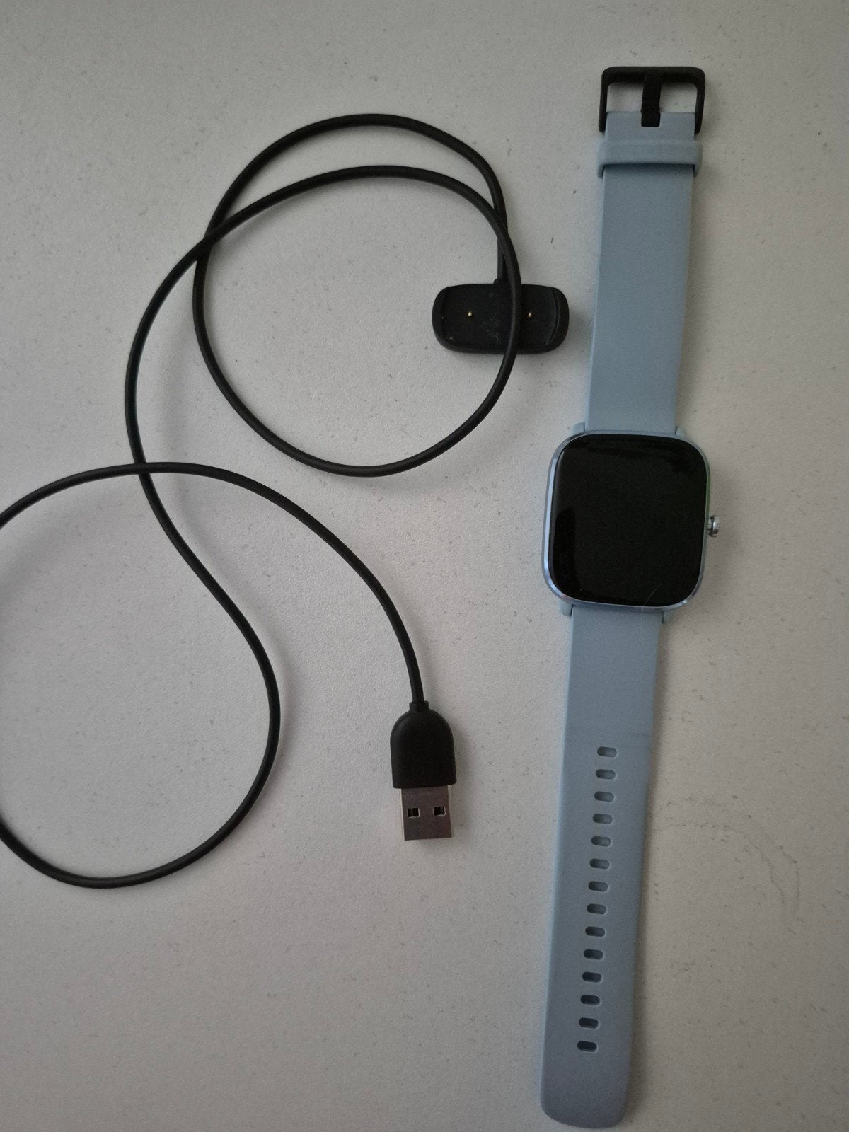 Amazfit GTS2 mini, Blauw, Ophalen of Verzenden, Zo goed als nieuw, Afstand