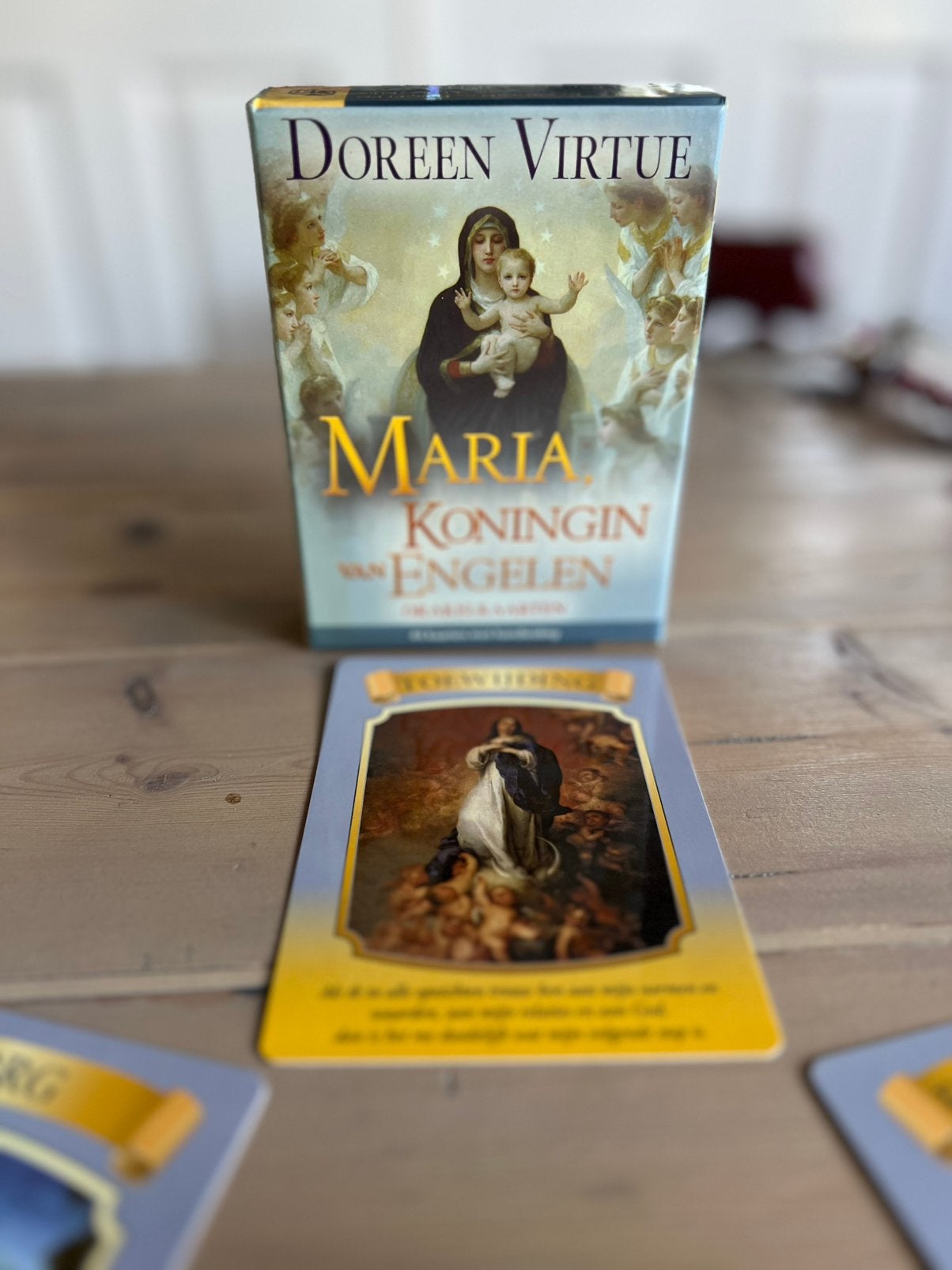 Maria koningin der engelen orakel, Tarot of Kaarten leggen, Overige typen, Ophalen of Verzenden, Zo goed als nieuw