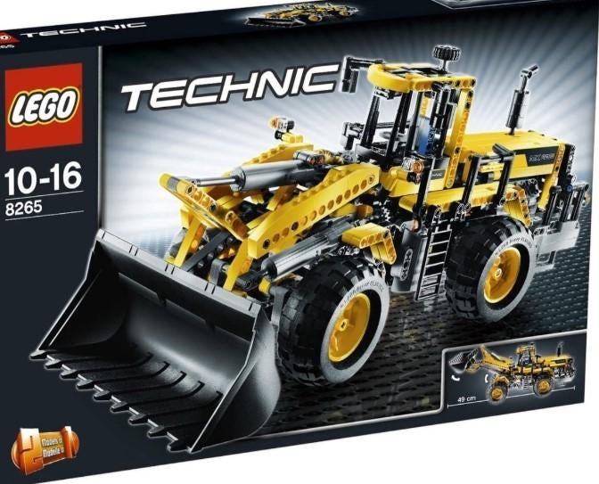 Lego 8265  Zware graafmachine shovel Technic, Kinderen en Baby's, Speelgoed | Duplo en Lego, Ophalen of Verzenden, Gebruikt, Complete set