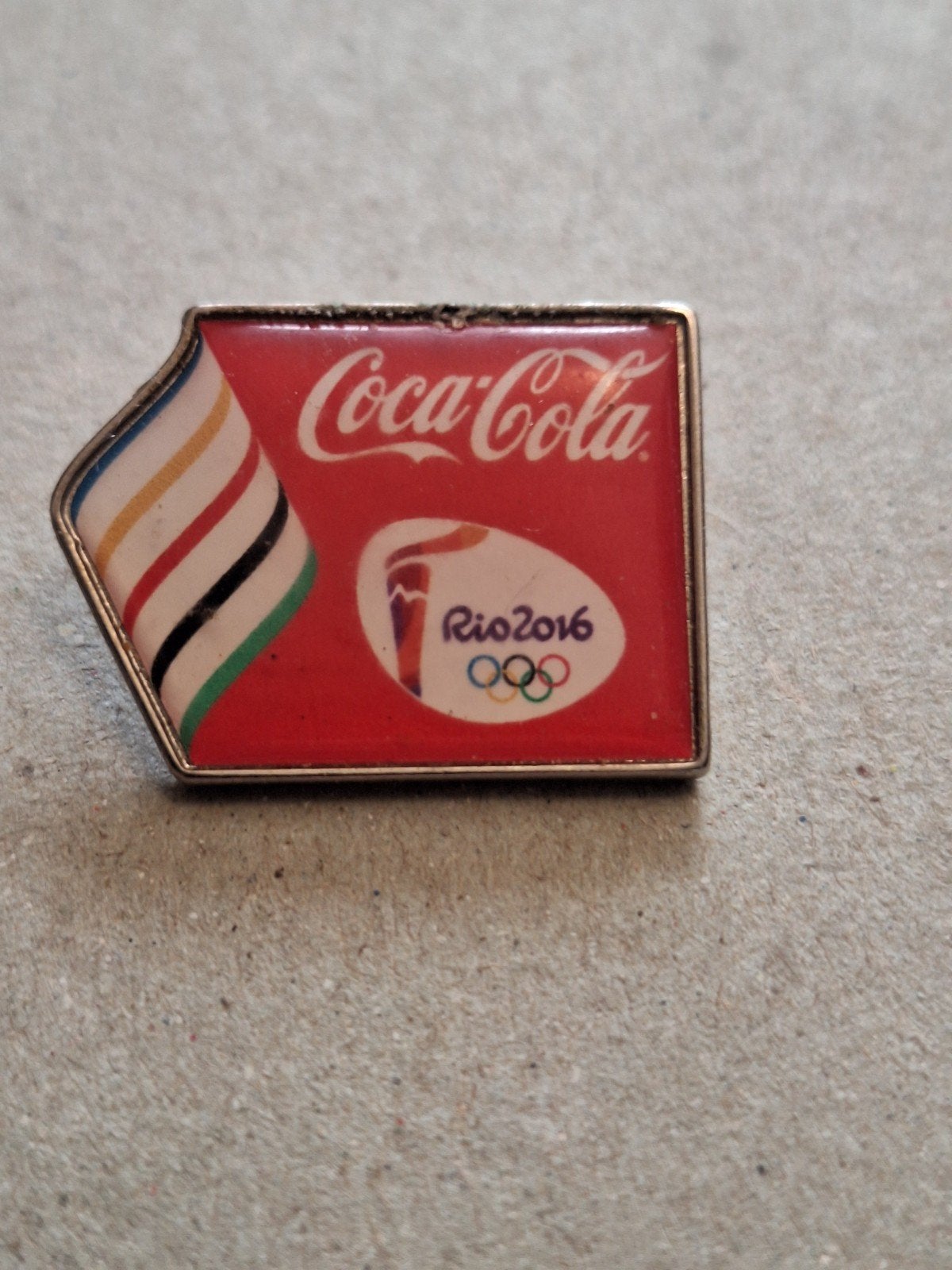 Coca-Cola Rio 2016 Olympische Speldje, Ophalen of Verzenden