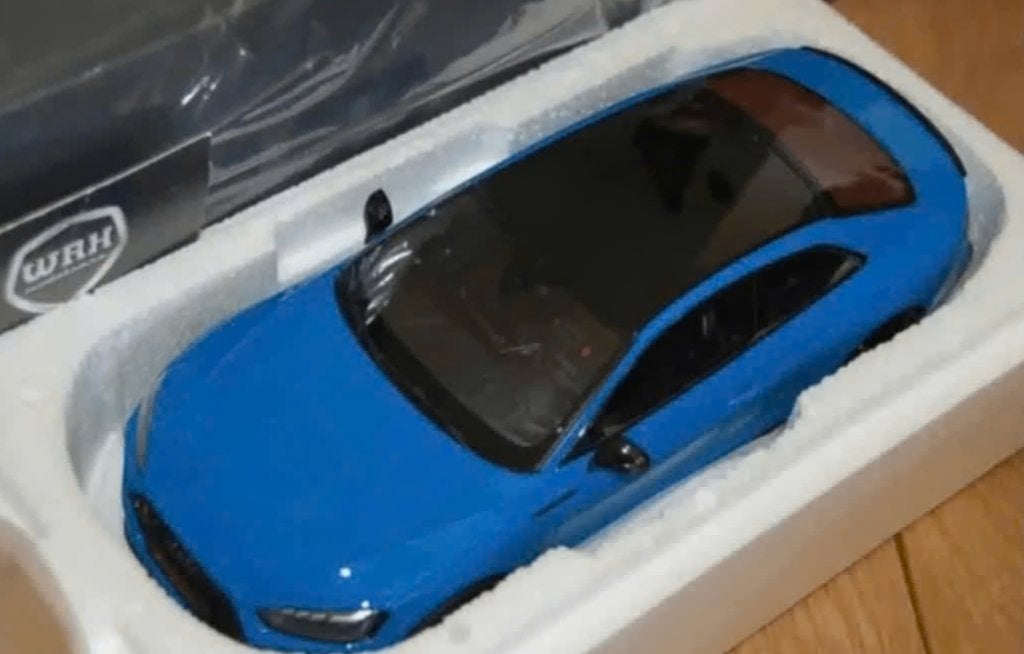 1:18 AUDI RS5 COUPE 2020 blue GT spirit GT311 in doos WRH, Ophalen of Verzenden, Zo goed als nieuw, Auto, Overige merken