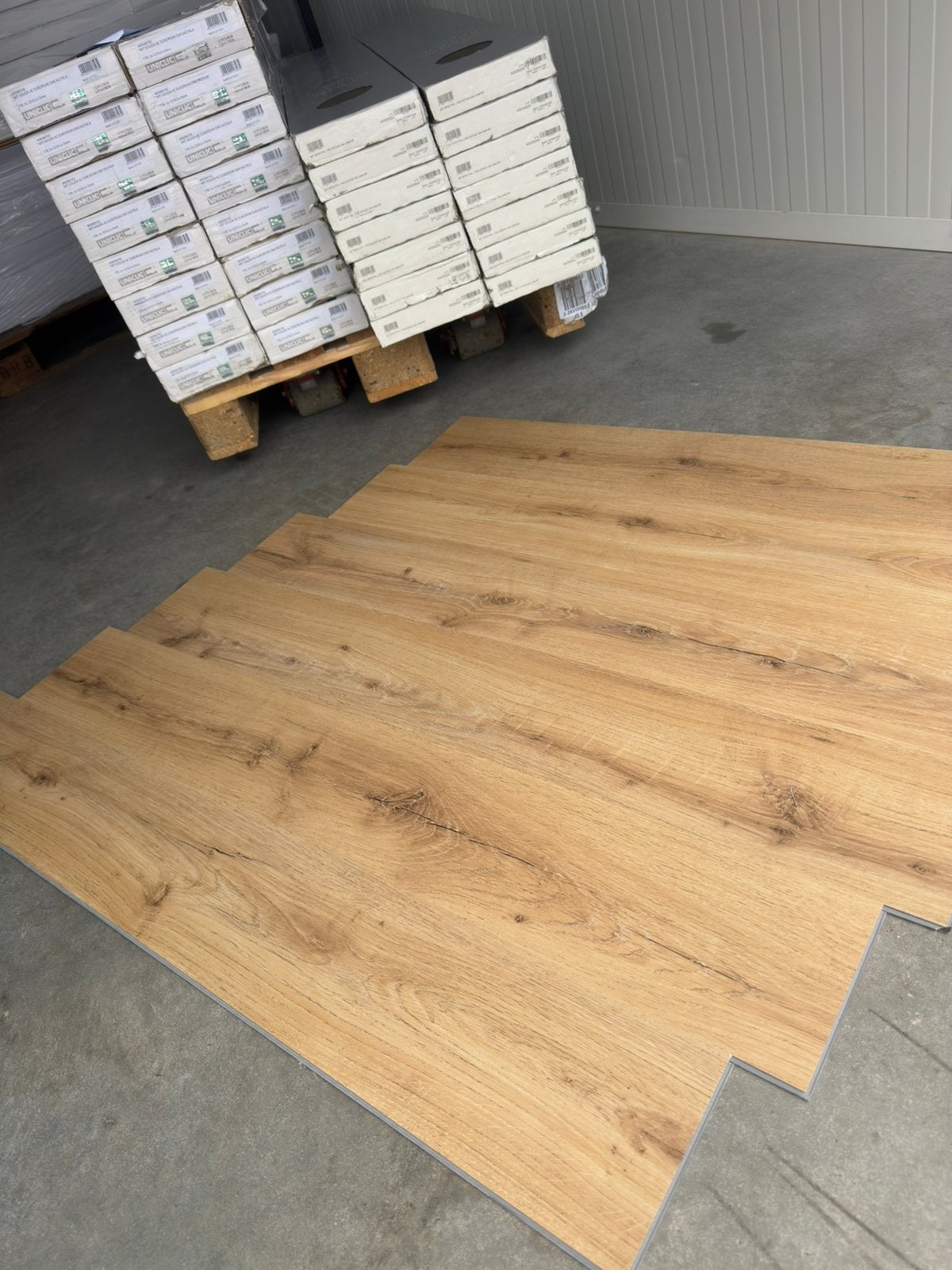 Solida Acoustic Click PVC European Oak | 41,76m² | €24,50/m², Kunststof, 50 tot 150 cm, Nieuw, 10 m² of meer