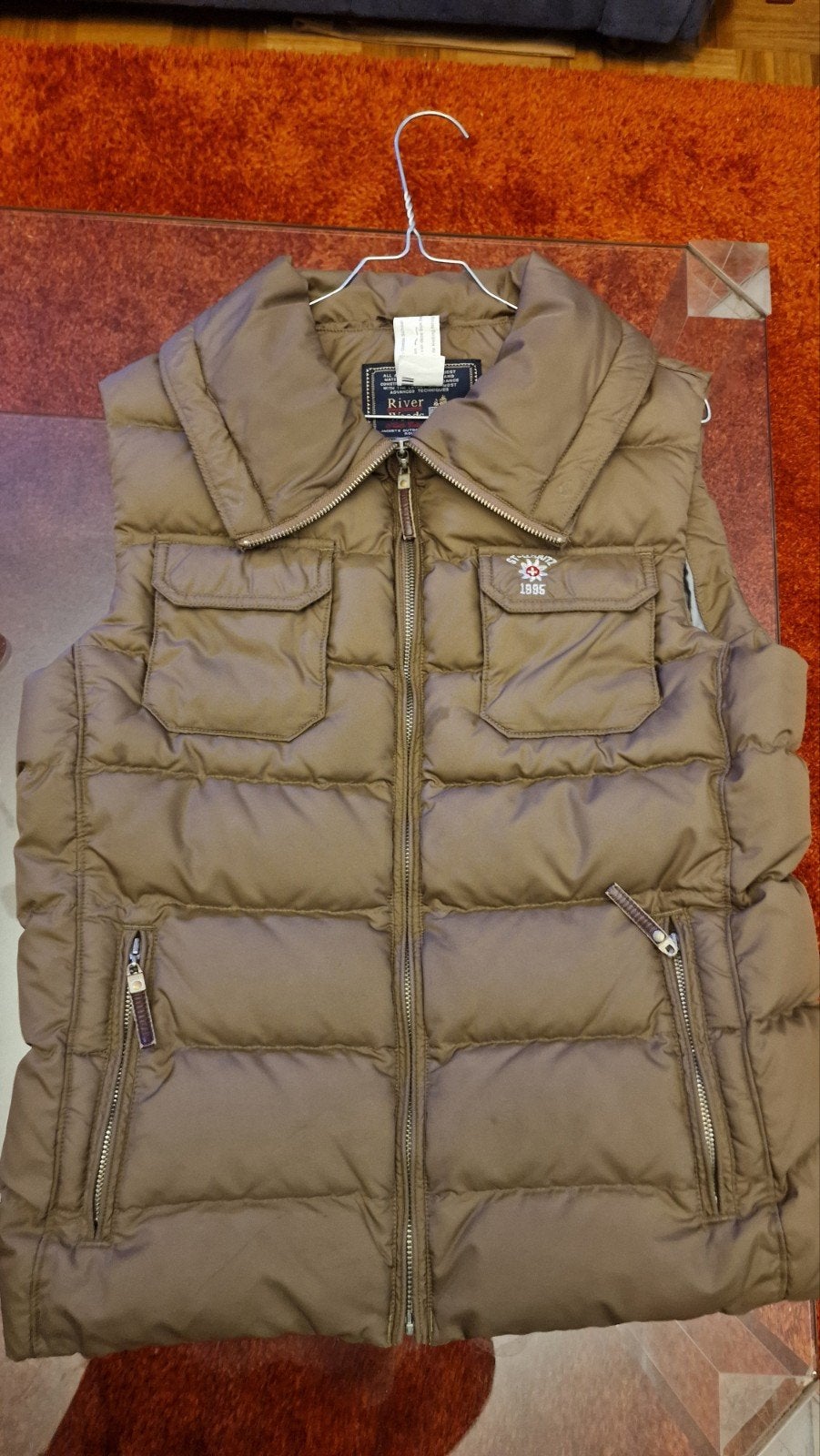 Dons bodywarmer van River Woods, Maat 38/40 (M), River Woods, Beige, Ophalen of Verzenden