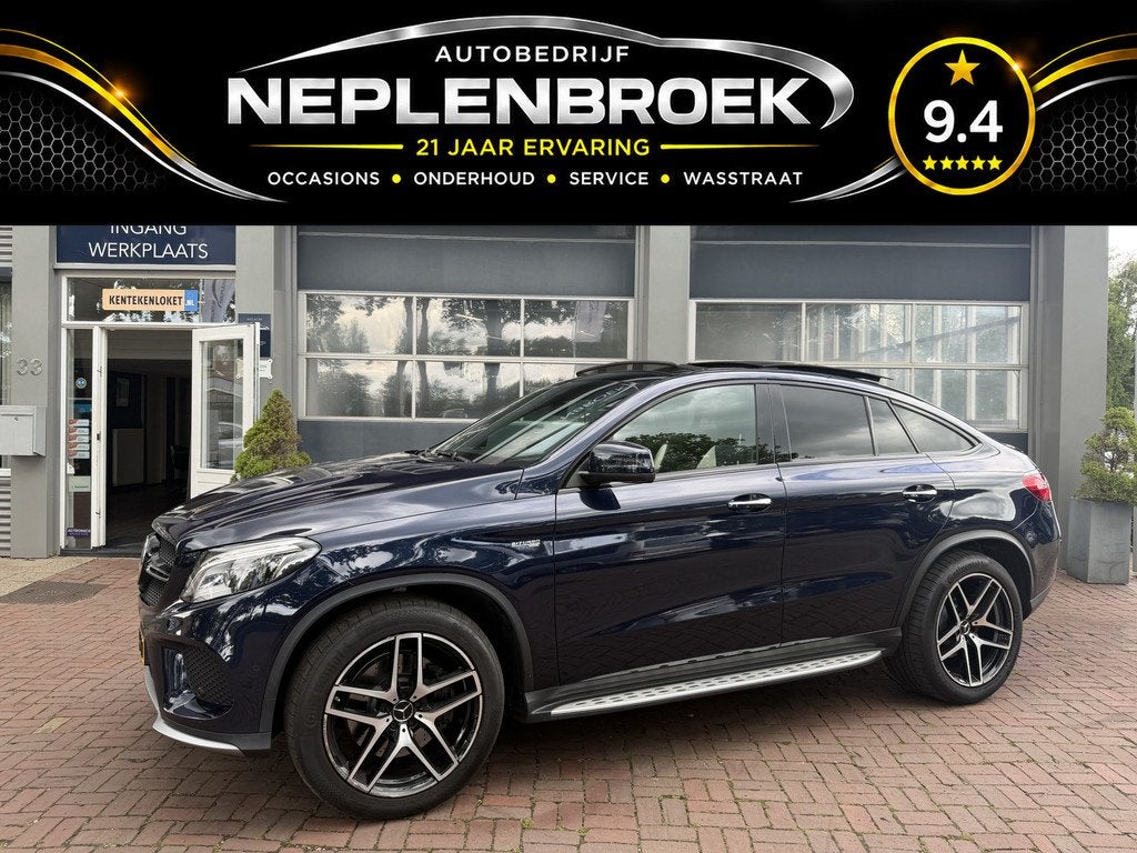 Mercedes-Benz GLE AMG 43 4MATIC Panodak | Leder | Luchtverin, Auto's, Mercedes-Benz, Automaat, Gebruikt, 368 pk, GLE
