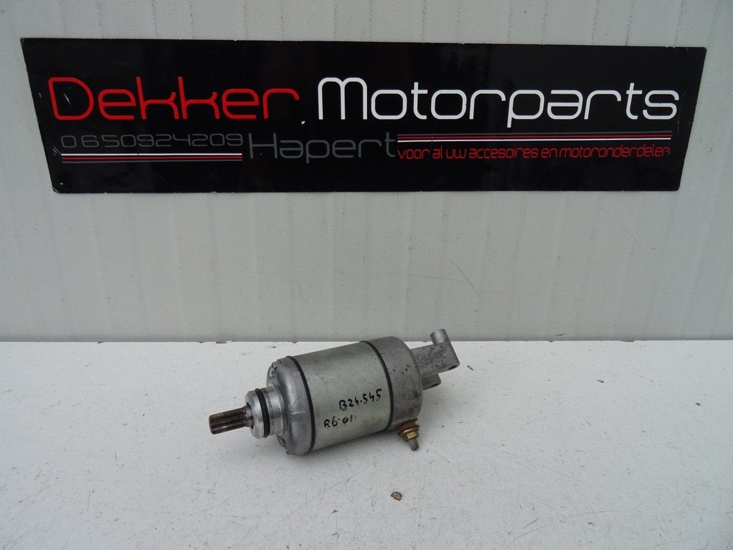 Startmotor / Start motor Yamaha YZF R6 1999-2000-2001-2002, Gebruikt, -, -, Ophalen of Verzenden