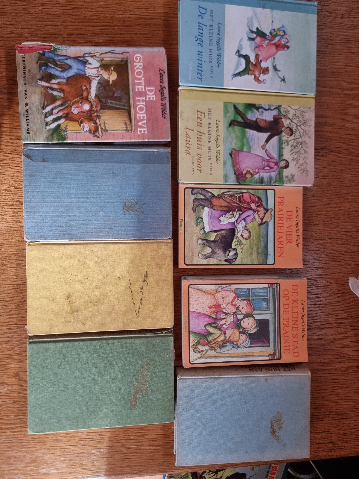 9x Laura Ingalls Wilder, kleine huis, Ophalen of Verzenden
