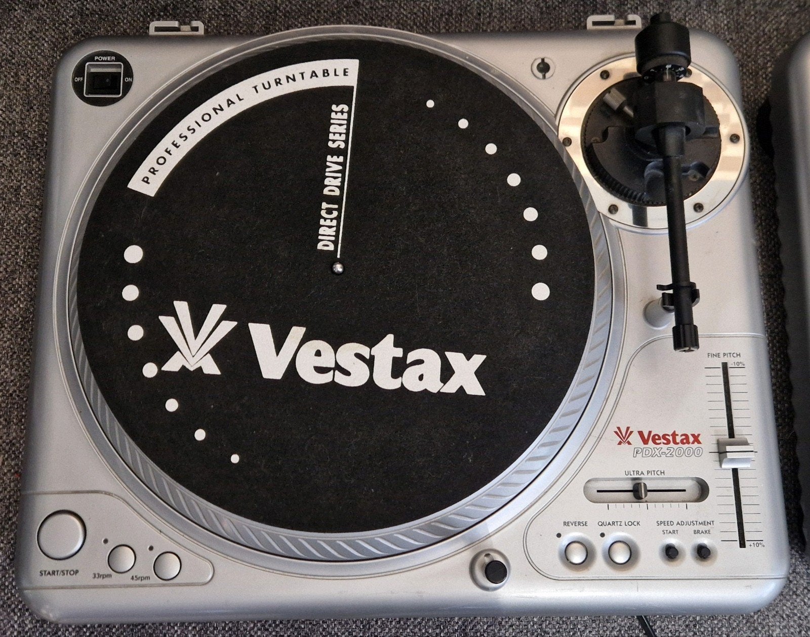 Vestax PDX 2000 draaitafels, Ophalen, Gebruikt, Draaitafel, Overige merken
