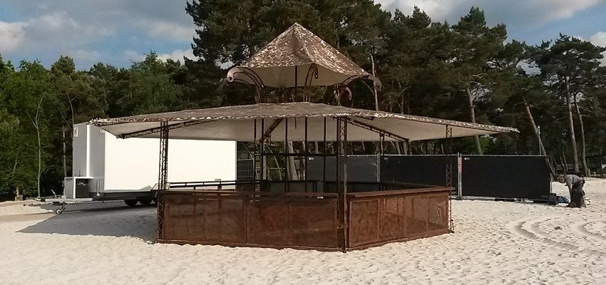 De Heavy Decor Grill /Lounge-bar overkapping, Ophalen, Gebruikt, Overige