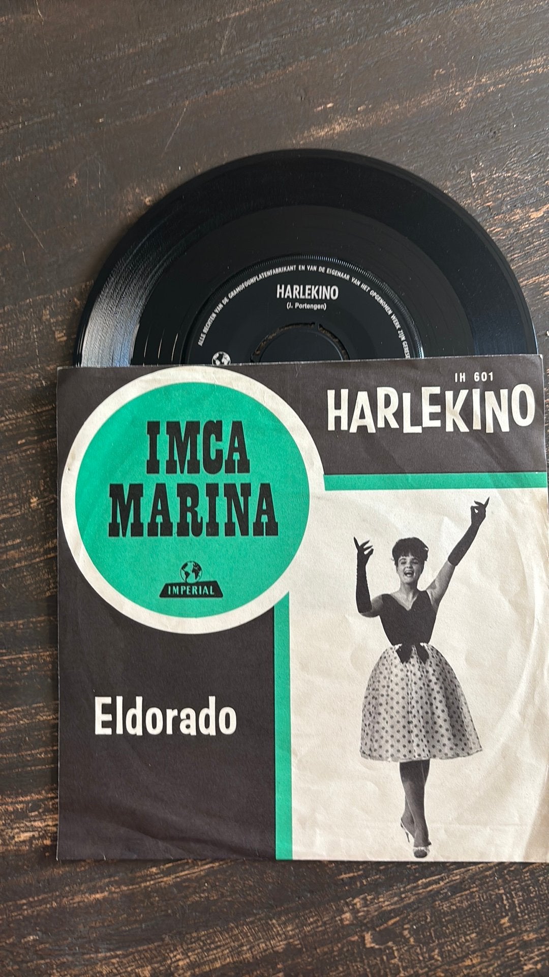 Imca Marina - Harlekino, Cd's en Dvd's, Vinyl Singles, Ophalen of Verzenden, Zo goed als nieuw