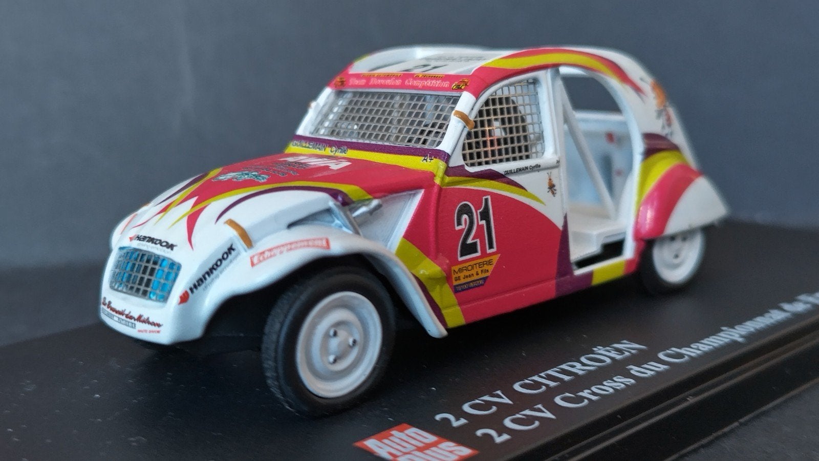 Citroen 2cv autocross 1:43 Eligor Autoplus Pol, Overige merken, Auto, Verzenden, .