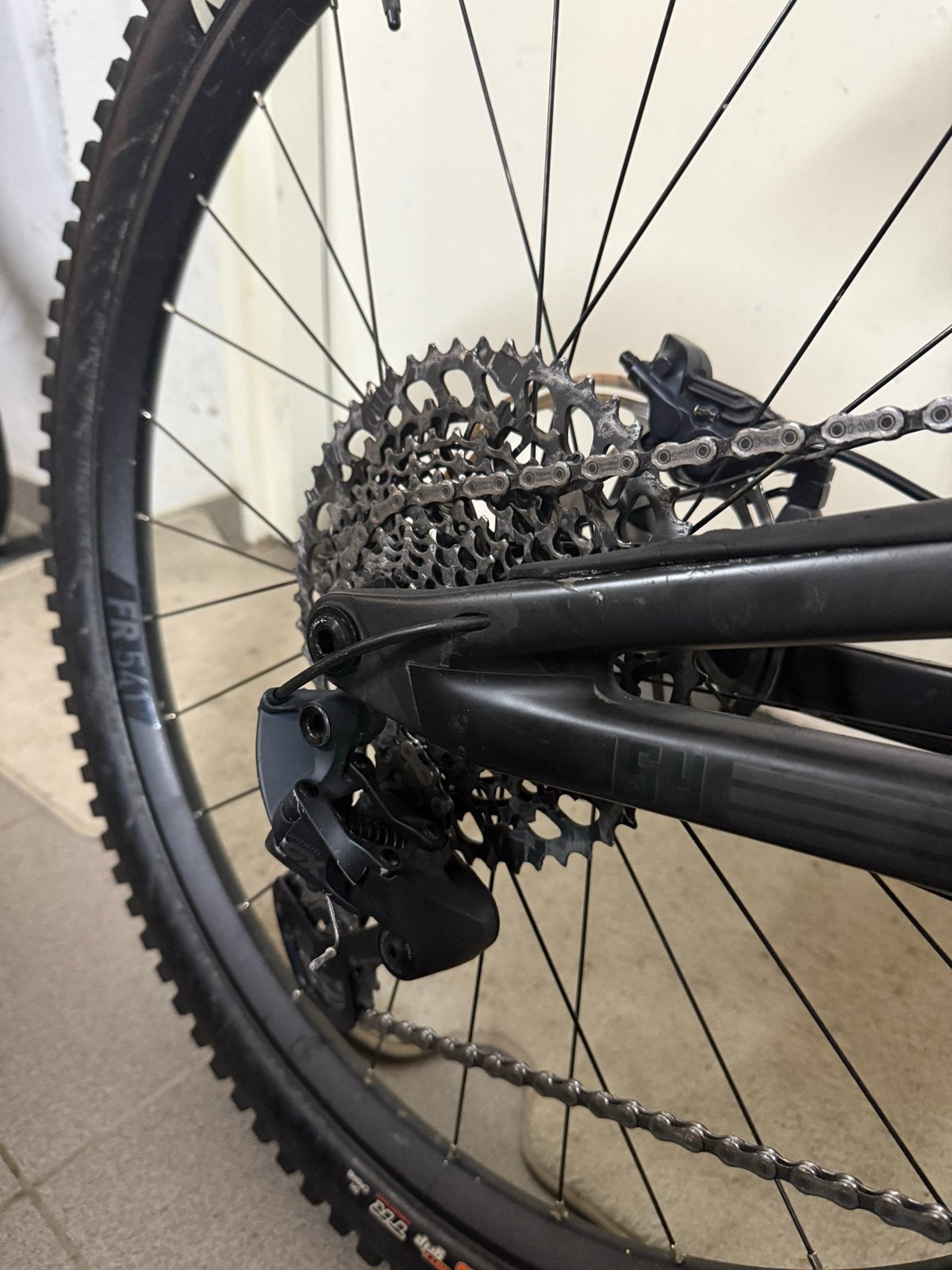SRAM GX EAGLE Groupset, Crankstel of Pedalen, Gebruikt, Ophalen of Verzenden, Aluminium