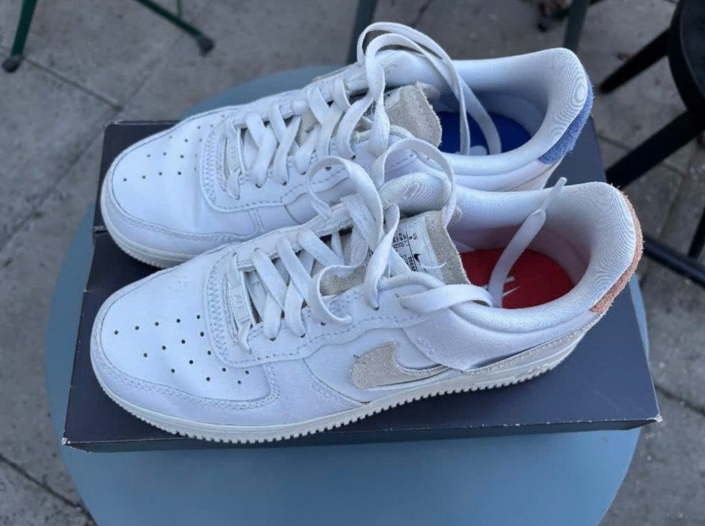 Schoenen merk Nike Air Force - maat 39 kleur wit, Ophalen of Verzenden, Zo goed als nieuw, Wit, Sneakers of Gympen