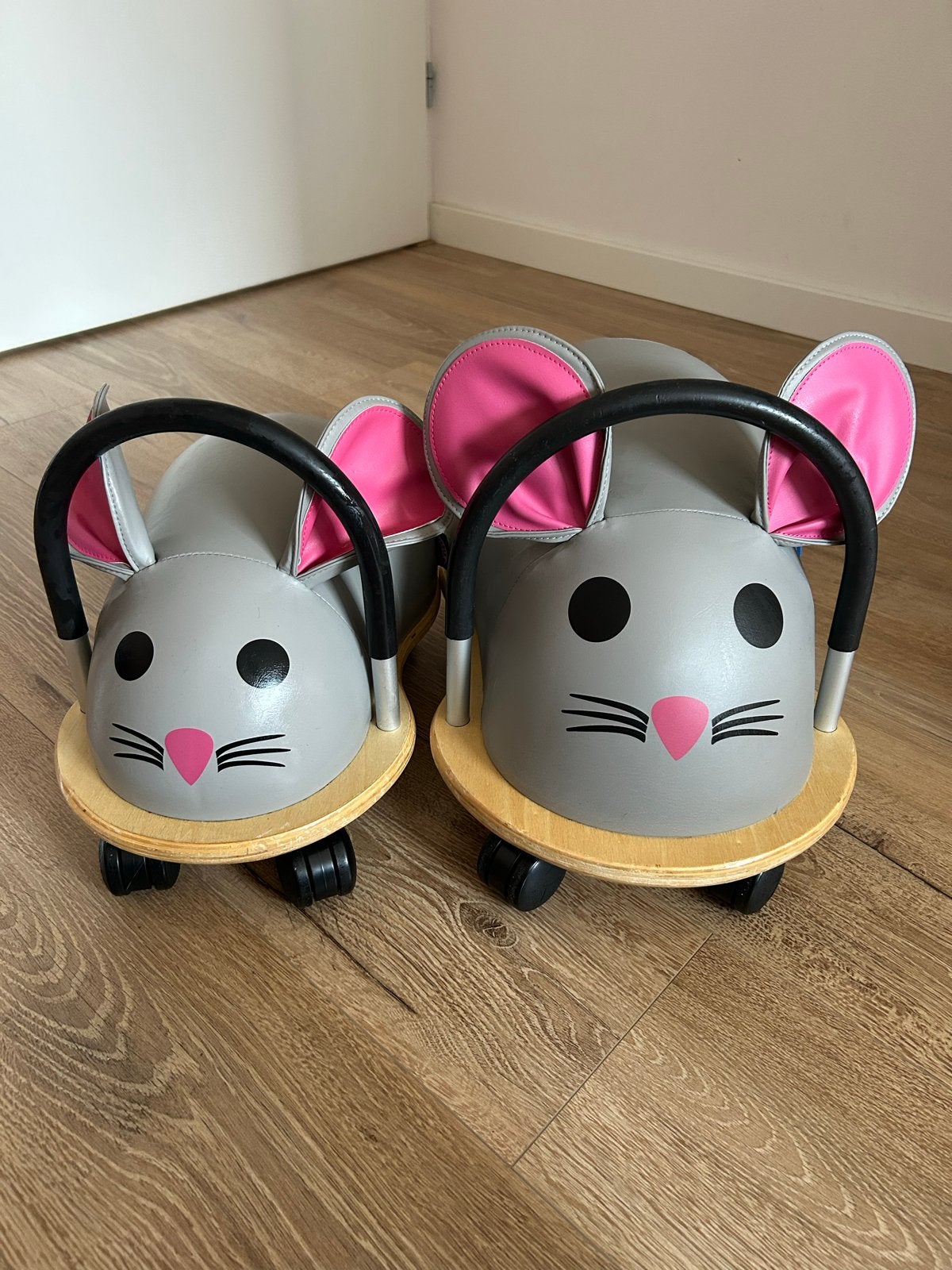 Wheely Bug loopwagens - Muis (set van 2), Ophalen, Gebruikt