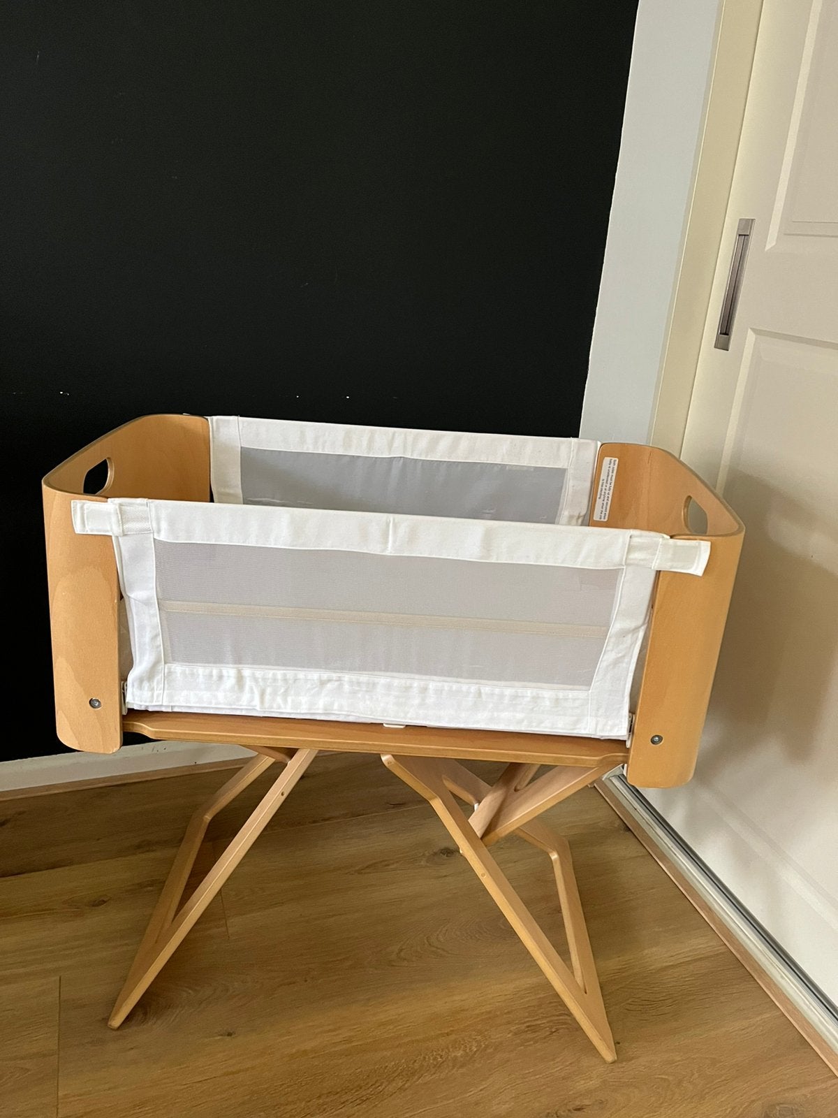 Bednest - houten co-sleeper met matras, Ophalen, Zo goed als nieuw, Wieg