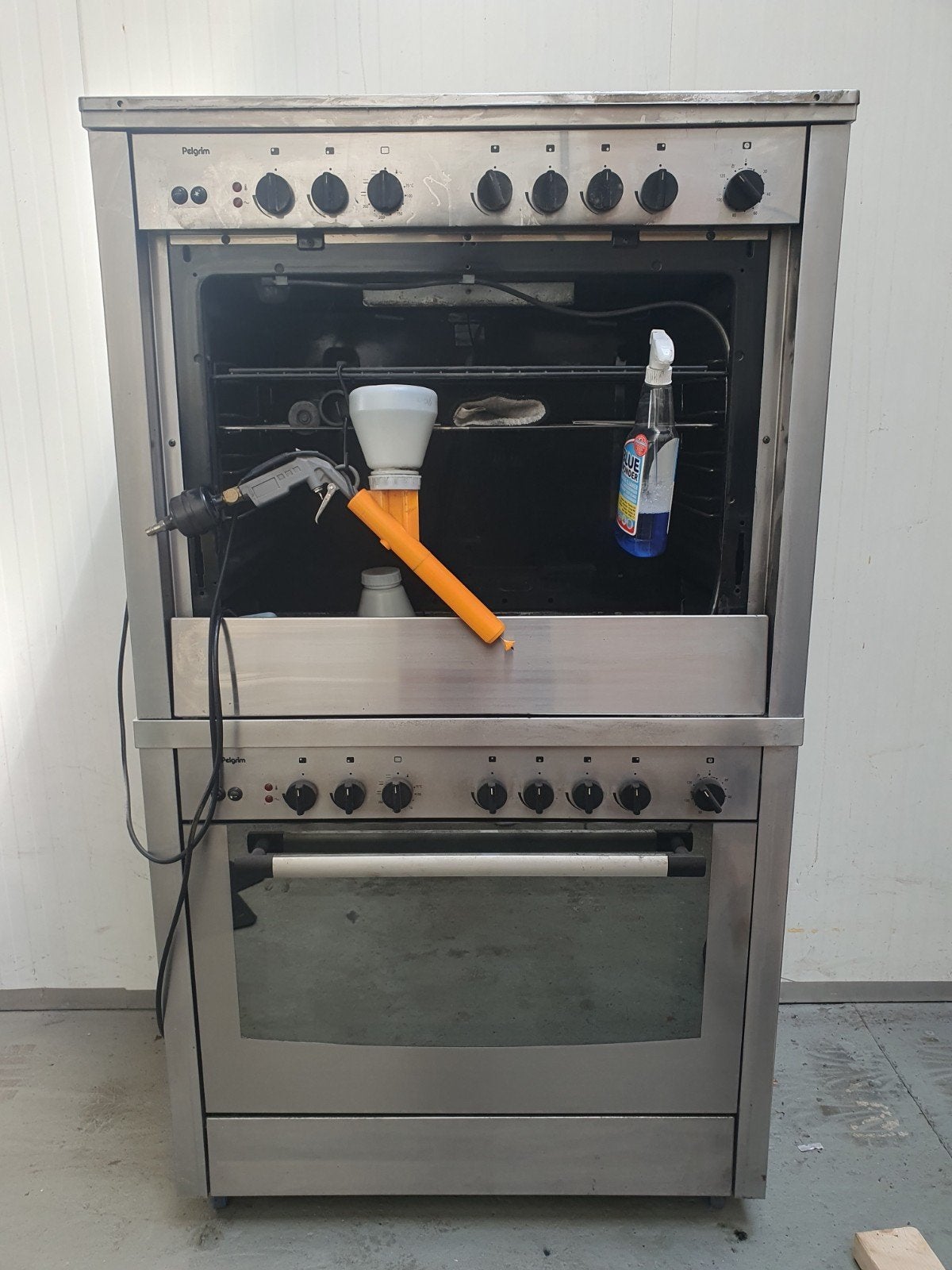 Poedercoat machine compleet met oven, Doe-het-zelf en Verbouw, Ophalen, Zo goed als nieuw
