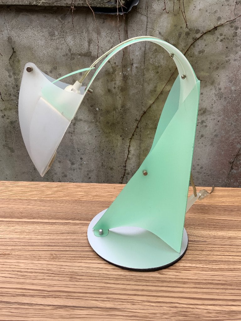 Design tafellamp SLamp Massimiliano Datti, Groen, Zo goed als nieuw, Design, E27 (groot)