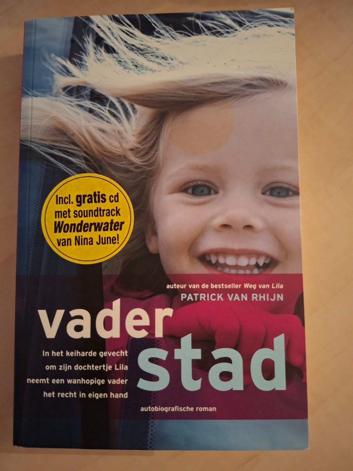 Vaderstad - Patrick van Rhijn (incl. soundtrack CD), Boeken, Romans, Zo goed als nieuw, Nederland, Ophalen of Verzenden