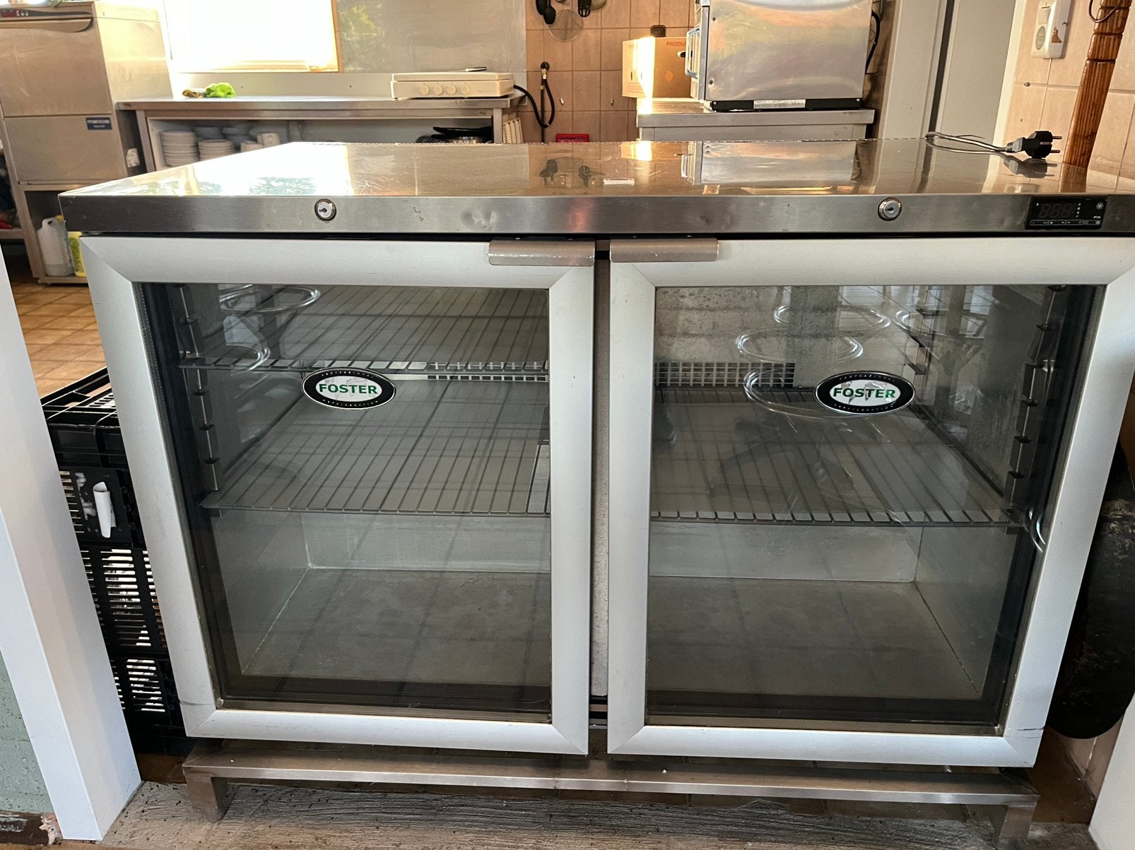 Professionele Foster horeca koelkast/koeling met glas deuren, Ophalen, Minder dan 85 cm, 200 liter of meer, 60 cm of meer