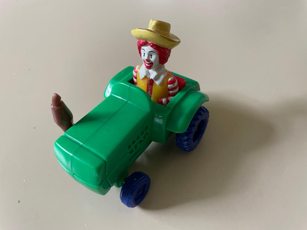 Mc Donalds tractor retro. Poppetje, Ophalen of Verzenden, Gebruikt