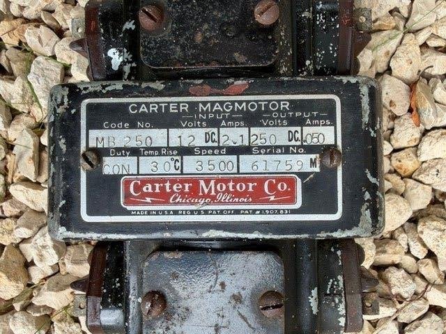 Carter magmotor (USA), Verzamelen, Verzenden, Luchtmacht, Amerika, Overige typen