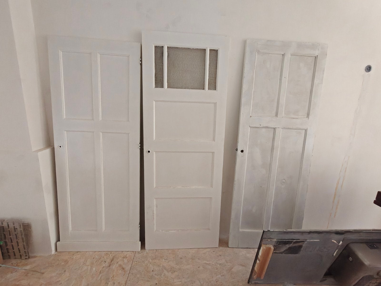 Paneeldeuren, Doe-het-zelf en Verbouw, Ophalen, Gebruikt, Minder dan 80 cm, Binnendeur