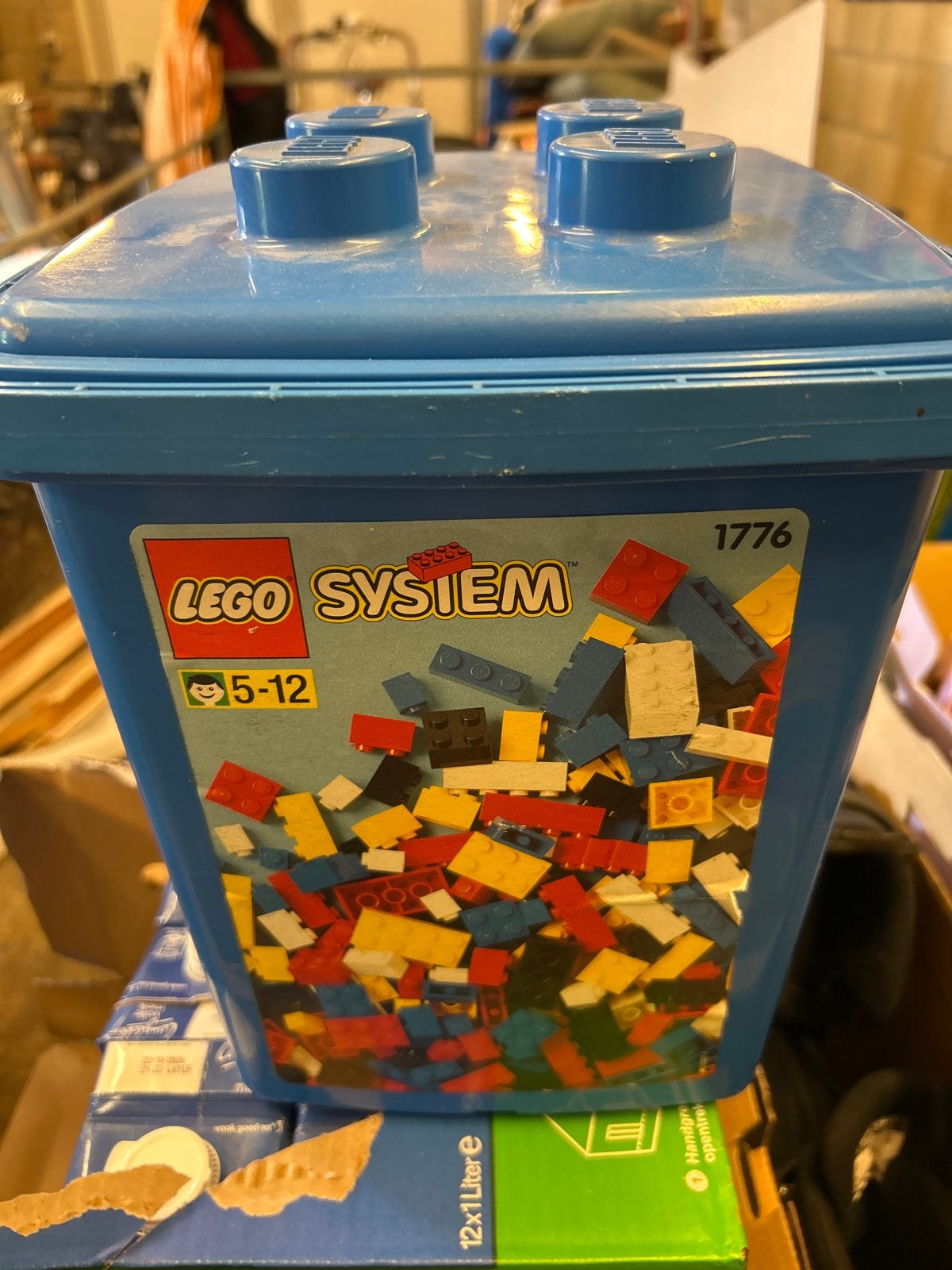 Lego emmer type 1776 - gratis op te halen, Kinderen en Baby's, Speelgoed | Duplo en Lego, Gebruikt, Overige thema's, Lego, Ophalen of Verzenden