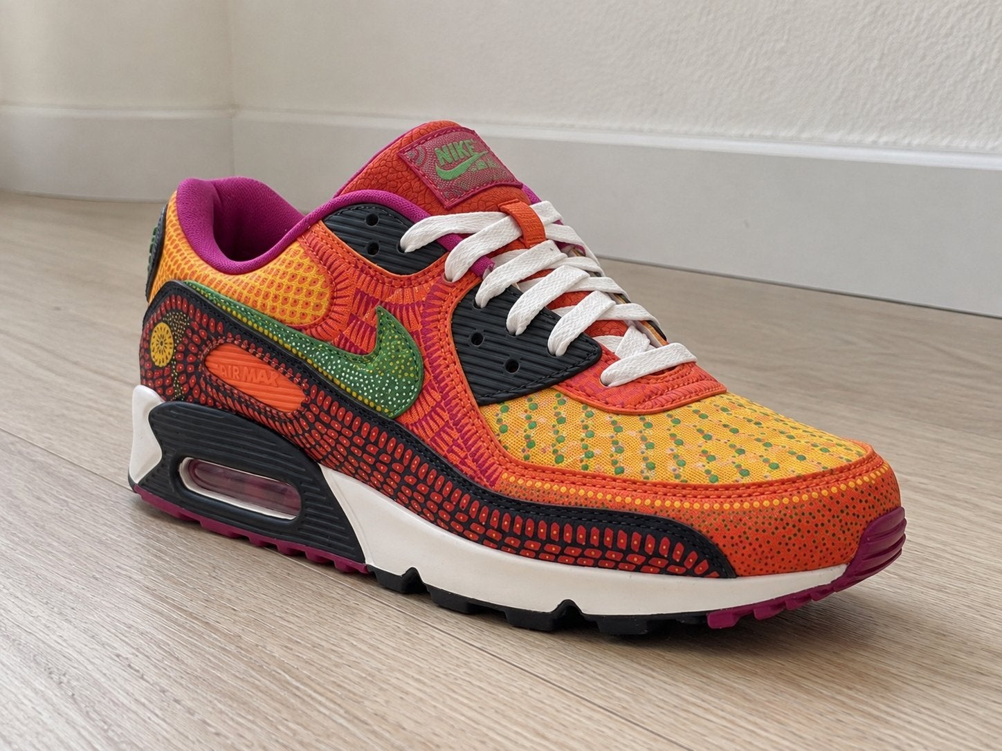 Nike air max 90’s ‘Dia de los muertos’ - Maat 43, Overige kleuren, Nieuw, Ophalen of Verzenden, Sneakers of Gympen