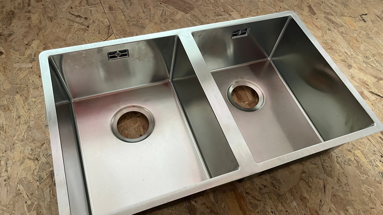 IKEA Norrsjön dubbele inbouw spoelbak RVS (nieuw), Overige typen, IKEA, Ophalen of Verzenden, Metaal