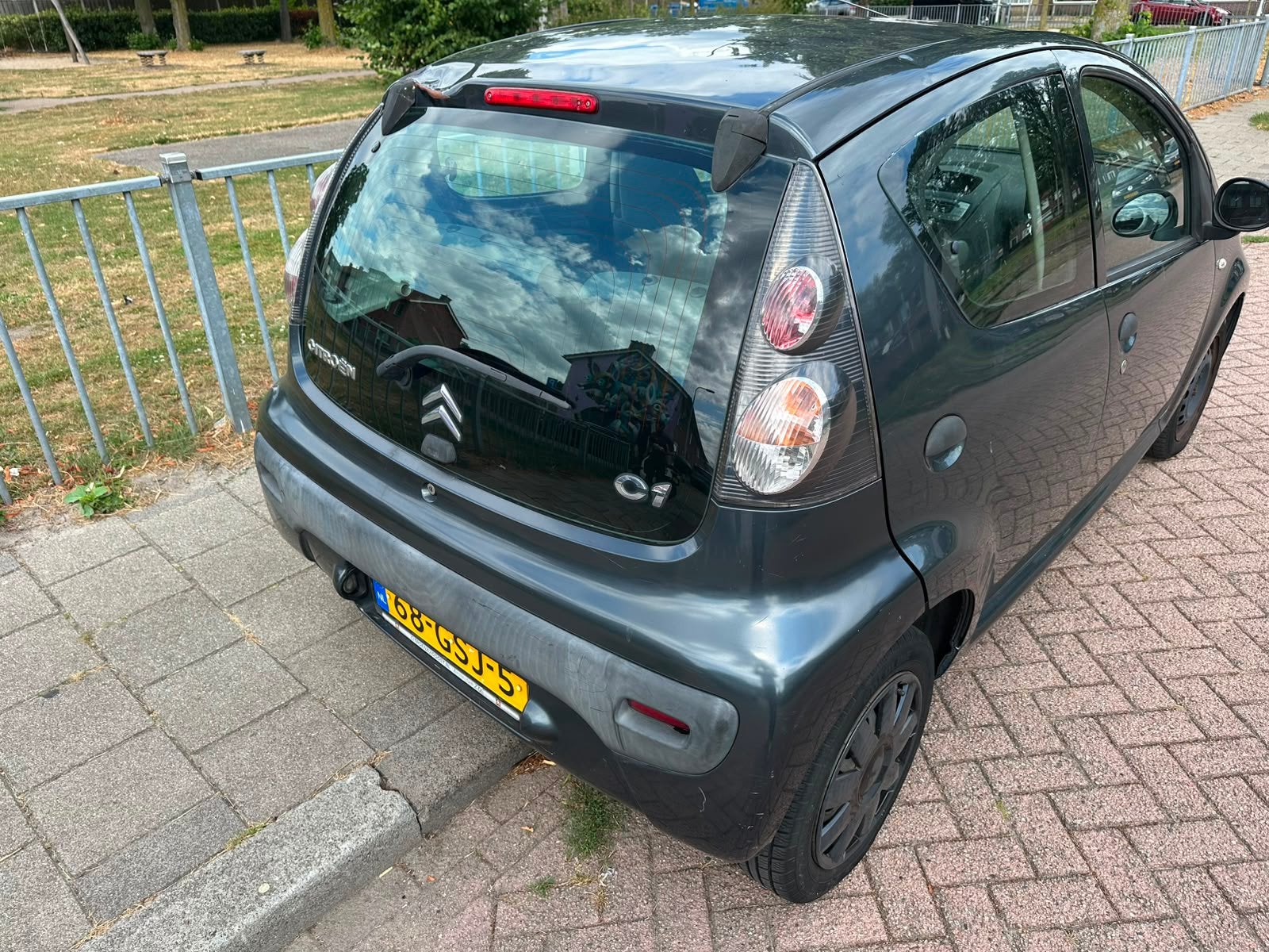 Citroën C1 1.0 5-DRS 2008 Grijs, Voorwielaandrijving, 4 stoelen, C1, Origineel Nederlands