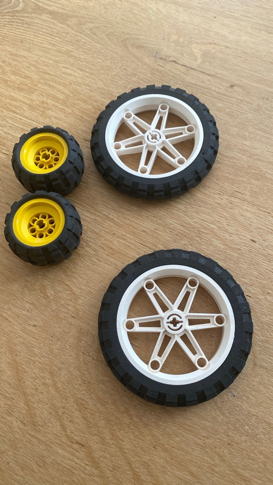 Lego Technic wielen - diverse maten, Ophalen of Verzenden, Gebruikt, Overige merken