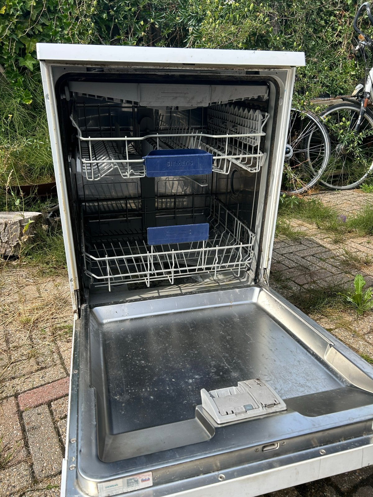 Siemens Vrijstaande Vaatwasser - Gebruikt, Witgoed en Apparatuur, Ophalen, Gebruikt, Eco programma, 85 tot 90 cm