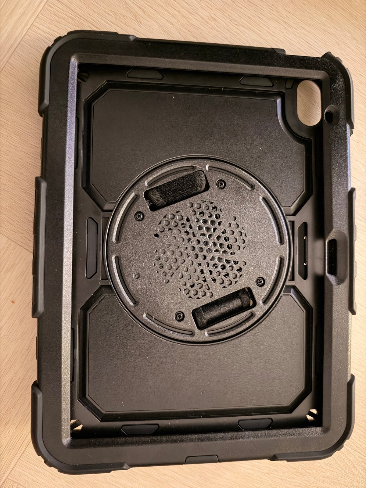 beschermhoes voor iPad A15 - Zwart, Ophalen of Verzenden, Zo goed als nieuw, 10 inch, Bescherming voor- en achterkant