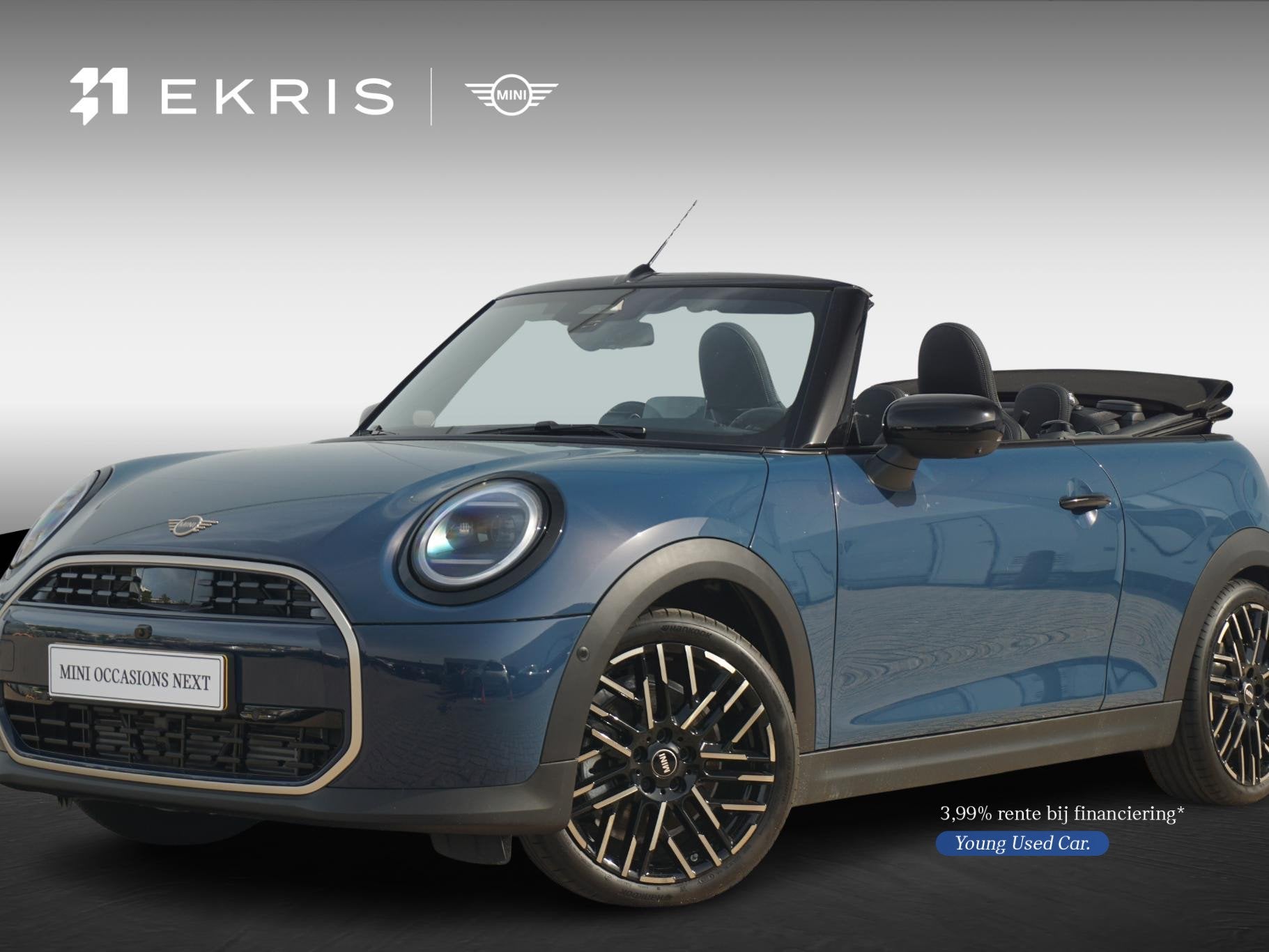 MINI Cabrio Cooper C | Favoured | Stoelverwarming | Pakket X, Auto's, Mini, Bedrijf, Te koop, Cabrio, ABS, Achteruitrijcamera