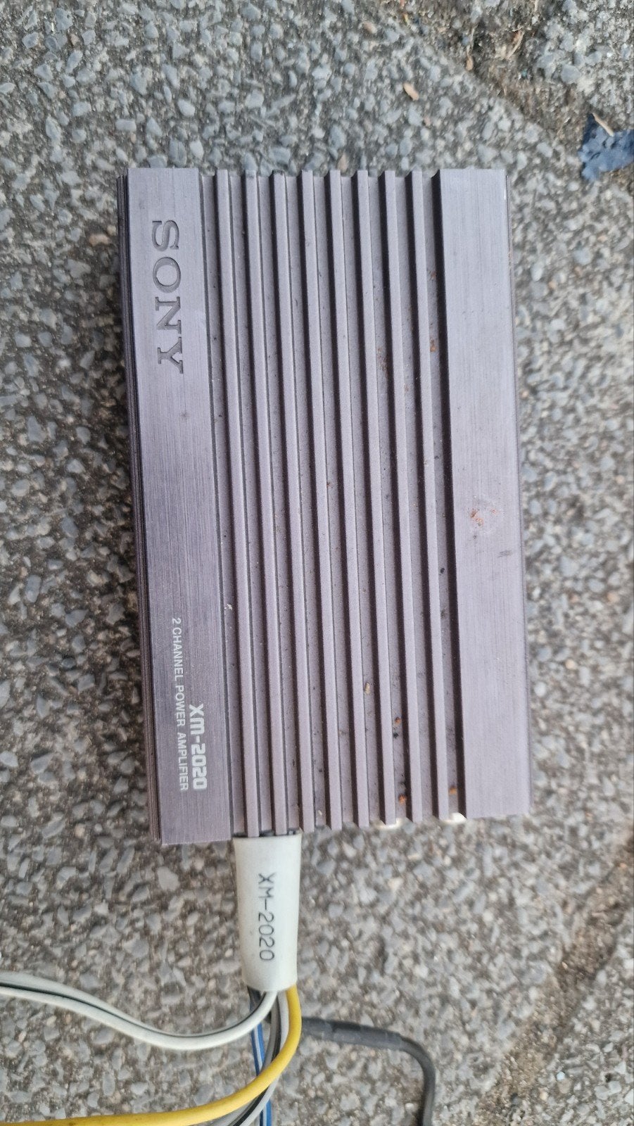 Sony XM-2020 Stereo Eindversterker, Ophalen, Zo goed als nieuw