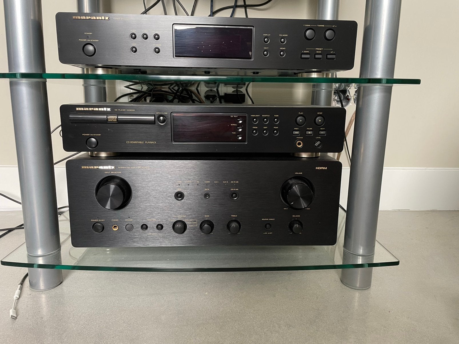 Marantz PM7000 set, Tuner of Radio, Losse componenten, Zo goed als nieuw, Ophalen