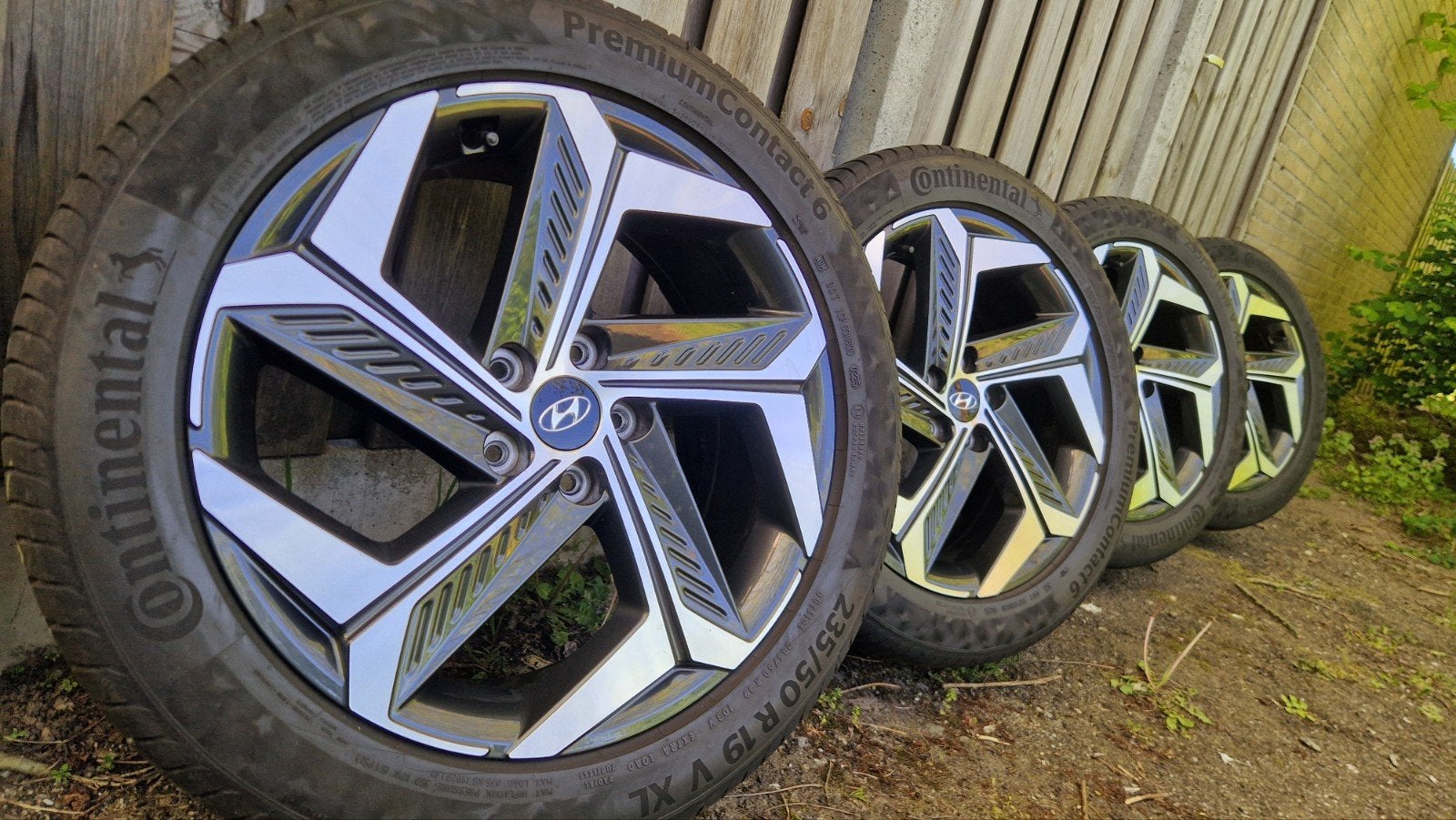 Hyundai Tucson Santa Fe 19 INCH VELGEN 52910-N7320 ZOMERSET, Gebruikt, Banden en Velgen, 235 mm, Personenwagen