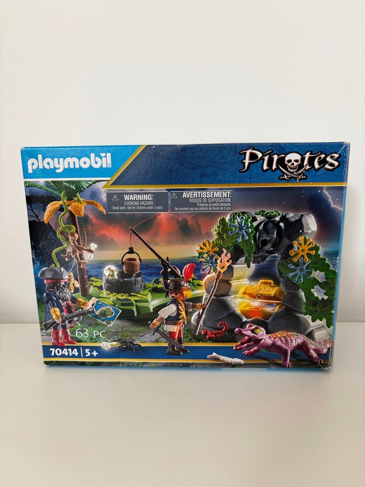 Playmobil Piraten Schateiland 70414, Ophalen of Verzenden, Gebruikt, Jongen of Meisje