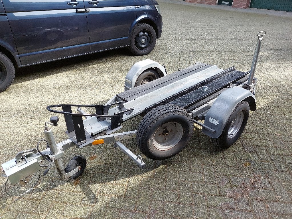 motoraanhanger, Ophalen, Gebruikt