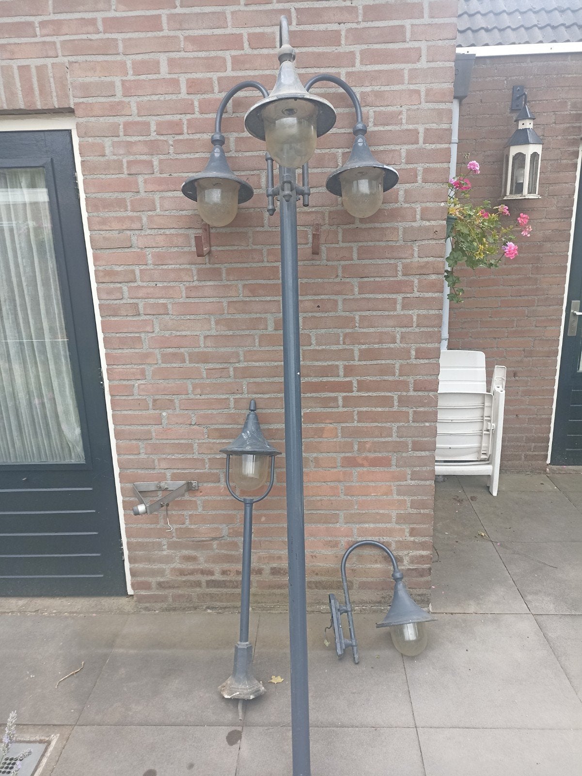 Buiten lantaarn, Verzenden, Aluminium, Netvoeding, Minder dan 50 watt